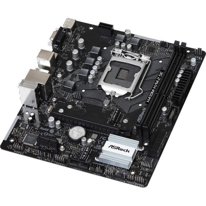 Материнская плата ASRock H410M-H/M.2 SE изображение 2