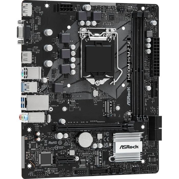Материнская плата ASRock H410M-H/M.2 SE изображение 3