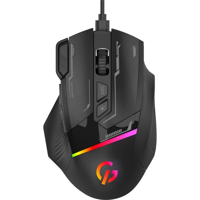 Мишка GamePro GM300R USB Red/Black (GM300R)