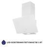 Витяжка кухонна Minola HVS 5224 WH 700 LED зображення 3