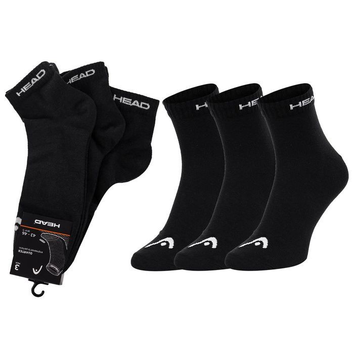 Носки Head Quarter 3P Unisex 761011001-200 3 пари Чорний 35-38 (8718824272580)