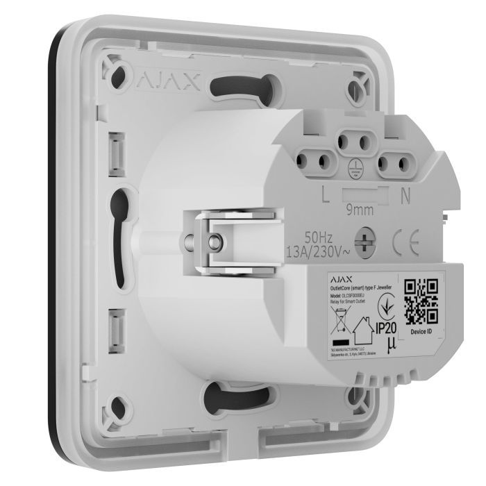 Умная розетка Ajax Outlet white изображение 5