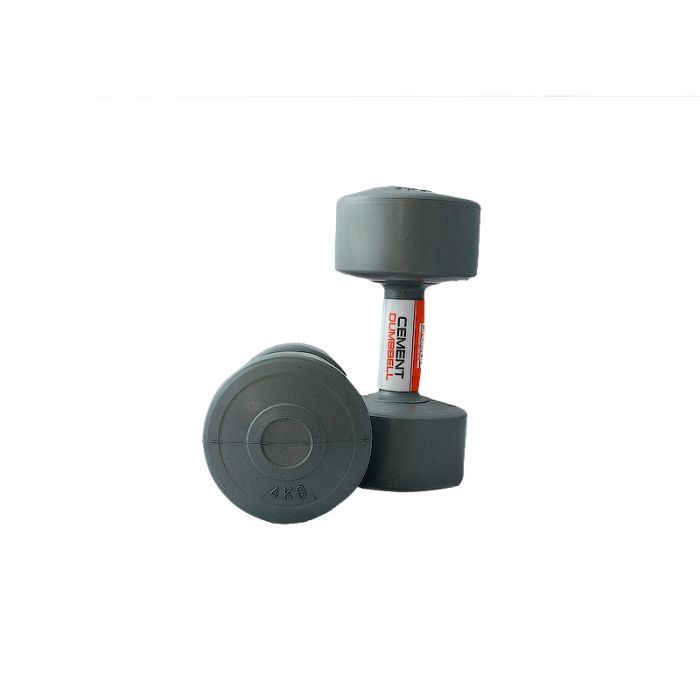 Гантельний набір LiveUp Cement Dumbell сірий 2х4кг LS2003-4 (2016052500243)