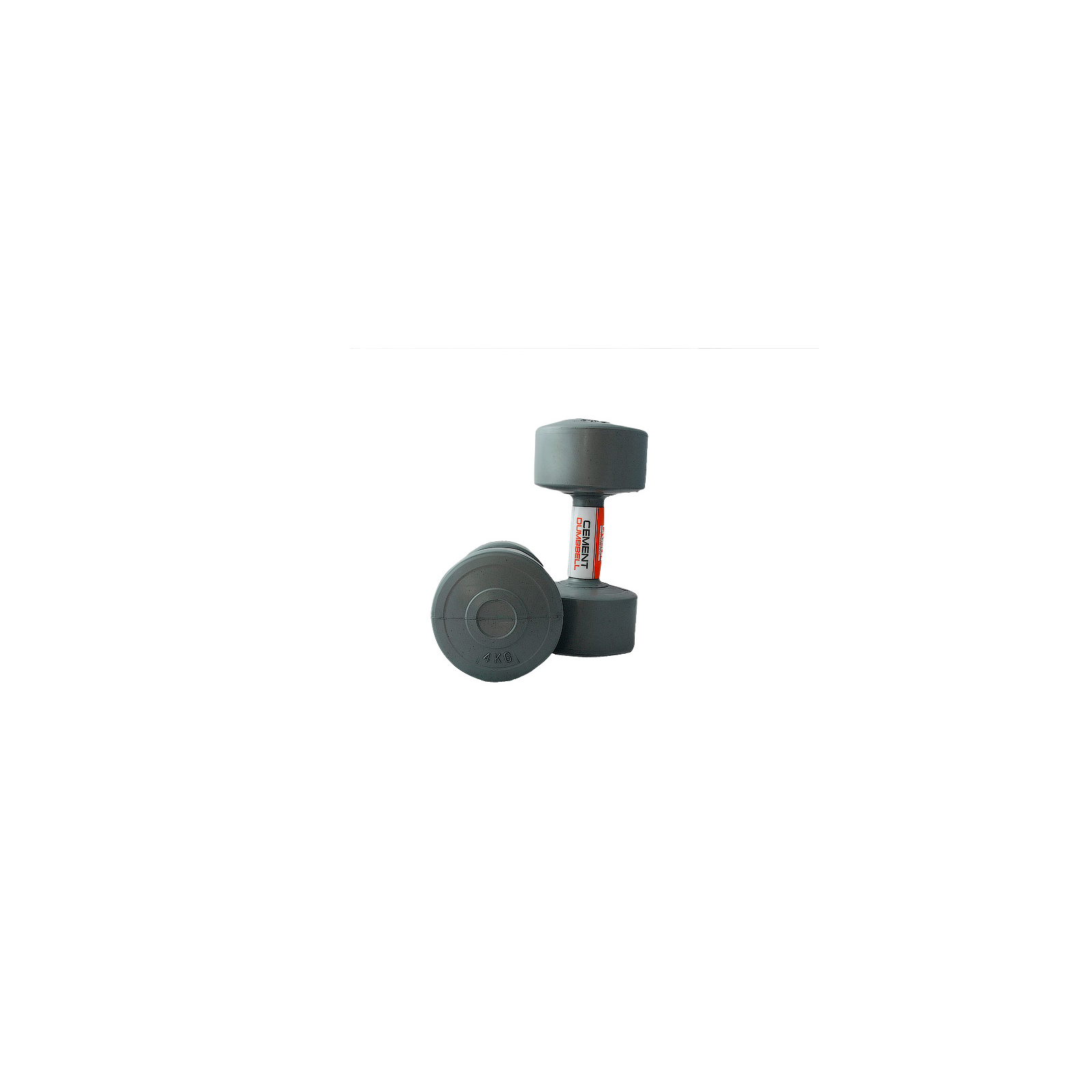 Гантельный набор LiveUp Cement Dumbell сірий 2х4кг LS2003-4 (2016052500243)