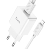 Зарядное устройство HOCO C106A charger set(iP) White (6931474783899) изображение 3