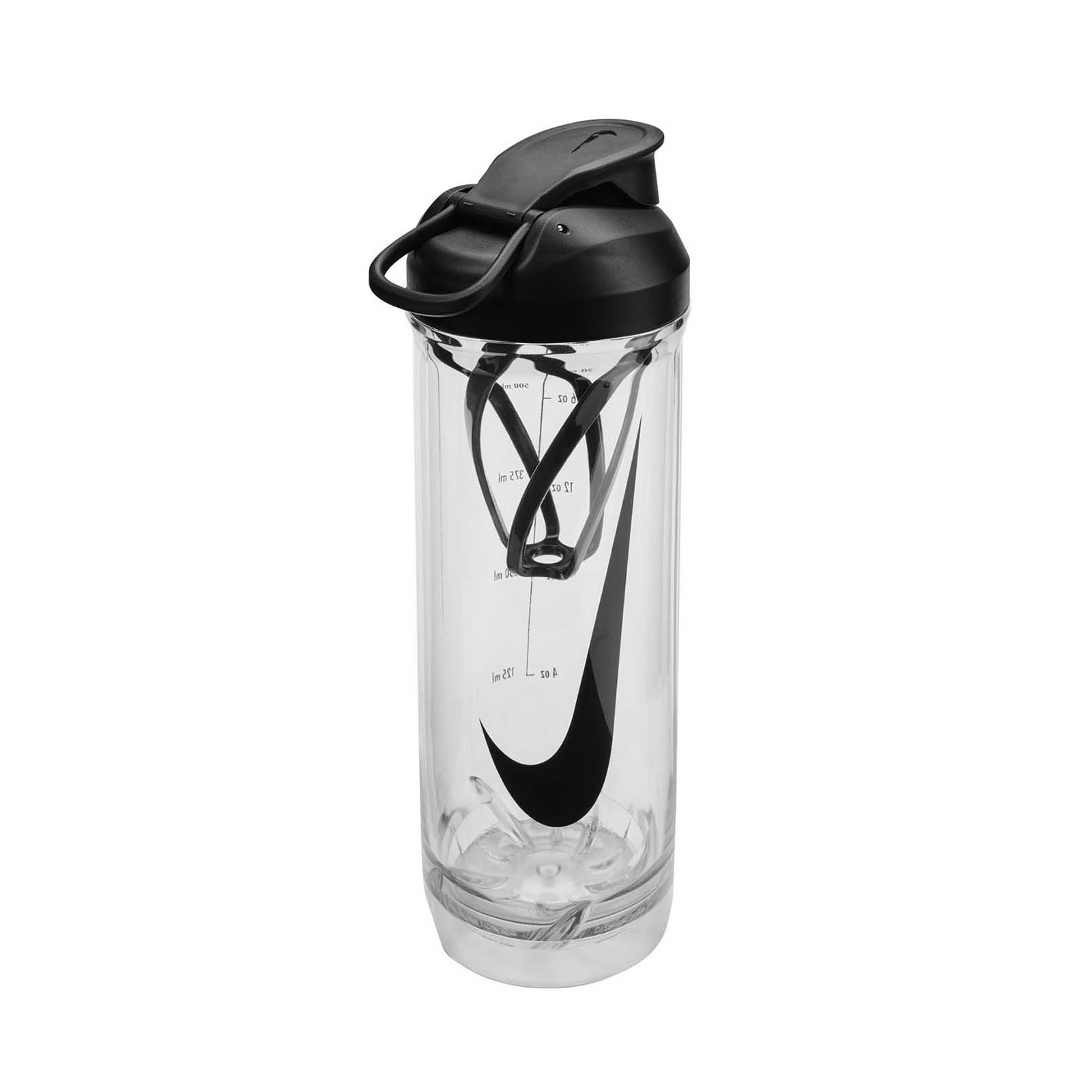 Бутылка для воды Nike TR Recharge Shaker Bottle 2.0 24 OZ чорний, білий 709 мл N.101.0724.910.24 (887791761873)