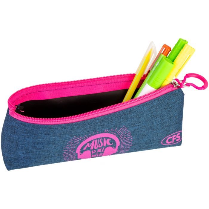 Пенал Cool For School 1 отделение Pink (CF85528-02) изображение 3