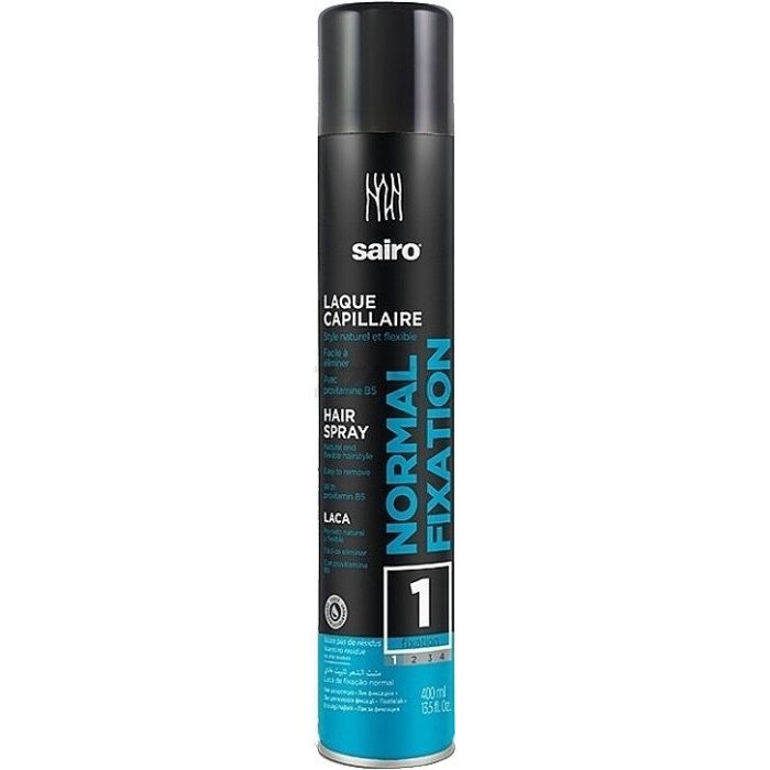 Лак для волос Sairo Normal Fixation 1 Нормальная фиксация 400 мл (8414227086310)