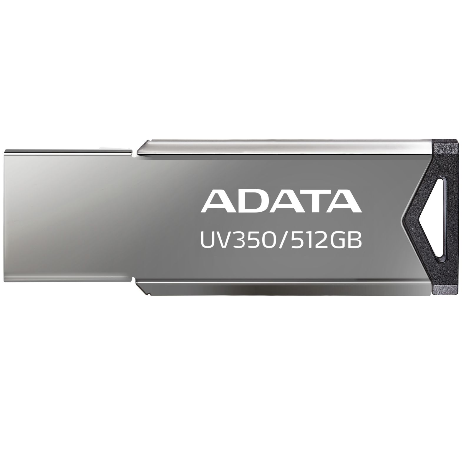 USB флеш накопитель ADATA 512GB UV350 Metallic USB 3.2 (AUV350-512G-RBK) изображение 3