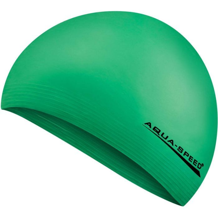 Шапка для плавания Aqua Speed Soft Latex 122-11 5730 зелений Уні OSFM (5908217657305)