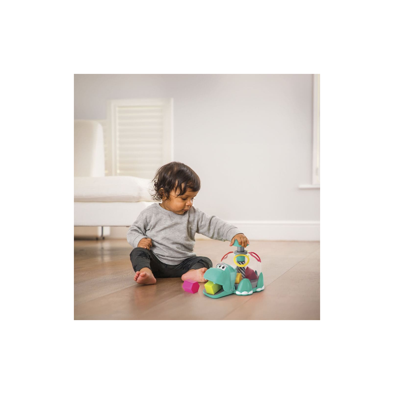 Развивающая игрушка Infantino Бегемот (315319) изображение 4