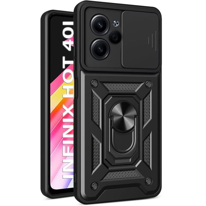 Чехол для мобильного телефона BeCover Military Infinix Hot 40i (X6528B) Black (710673)