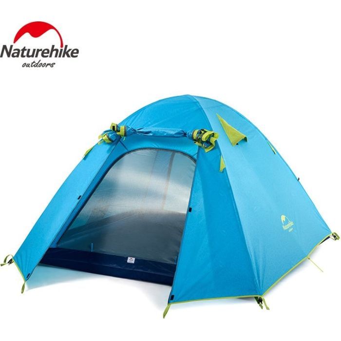 Палатка Naturehike чотиримісний P-Series NH18Z044-P 210T/65D помаранчеви (6975641887676)