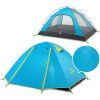 Палатка Naturehike чотиримісний P-Series NH18Z044-P 210T/65D блакитний (6975641888055) изображение 2