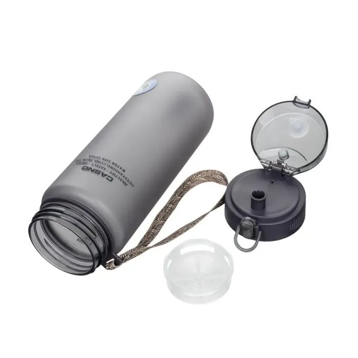 Пляшка для води Casno 850 мл KXN-1183 Сіра (KXN-1183_Grey) зображення 2