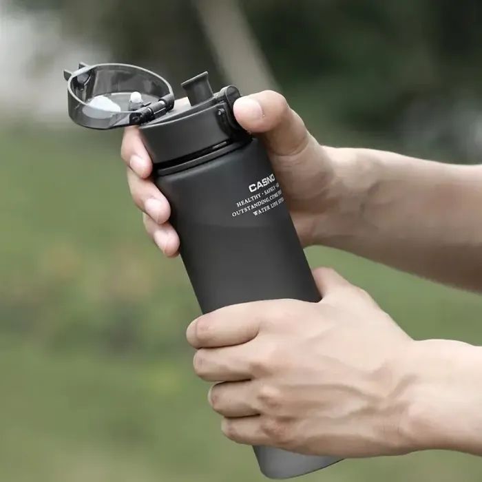Пляшка для води Casno 850 мл KXN-1183 Сіра (KXN-1183_Grey) зображення 3