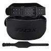 Атлетический пояс RDX 6 шкіряний Full Black XL (WBS-6FB-XL)