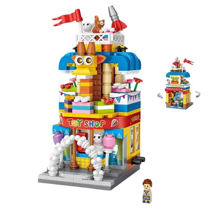 Конструктор LOZ mini Toys Shop (1643) зображення 2