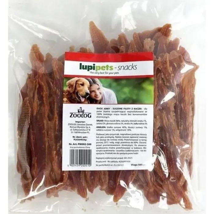 Ласощі для собак LupiPets Філе качки 500 г (PM002-500)