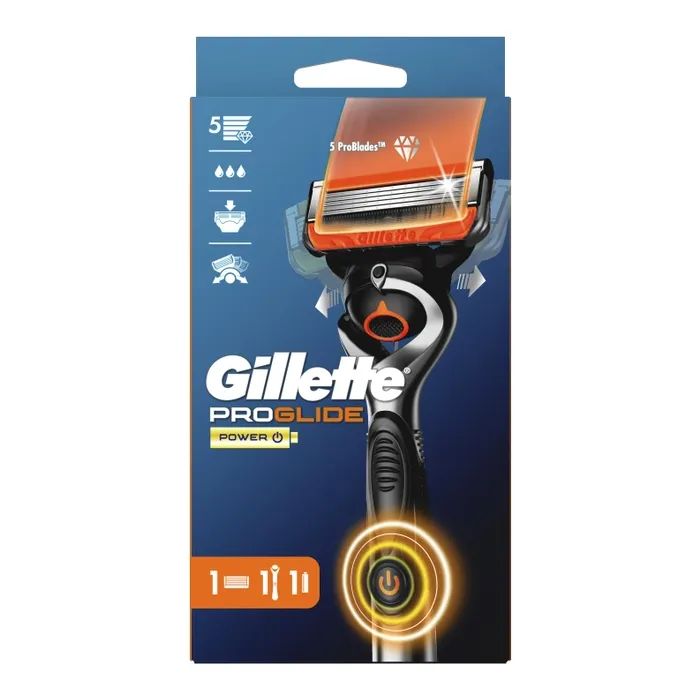 Бритва Gillette Fusion5 ProGlide Power с 1 сменным картриджем (7702018390786) изображение 2