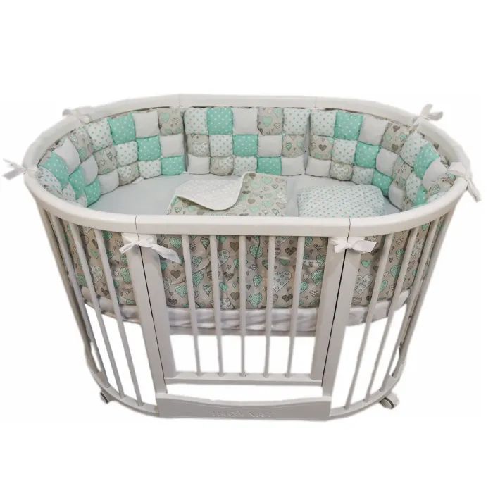 Детский постельный набор Ingvart Бисквитная мягкость в кроватку Smart Bed (9016-01)