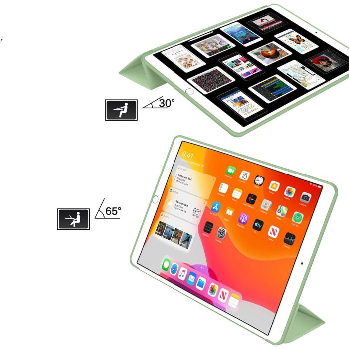 Чохол до планшета BeCover Tri Fold Soft TPU Silicone Apple iPad Air (4/5) 2020/2022 10.9" Pink (711133) зображення 6