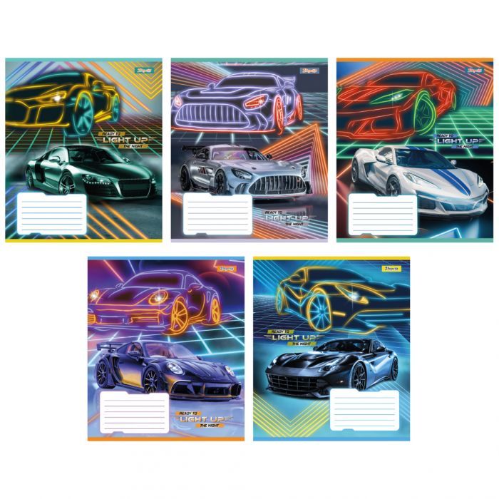 Тетрадь 1 вересня 1В Lights up 48 листов линия (767118)