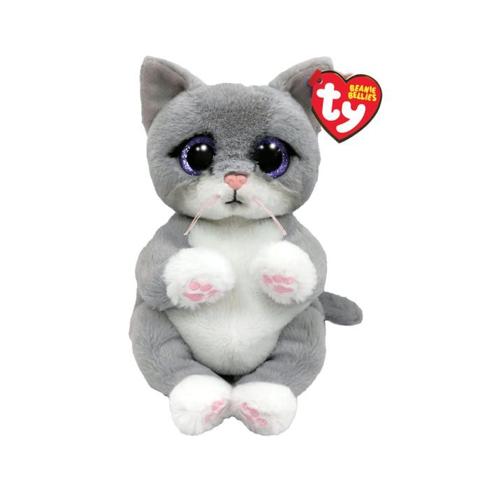 М'яка іграшка Ty Beanie Bellies Сіре кошеня Morgan (41055)