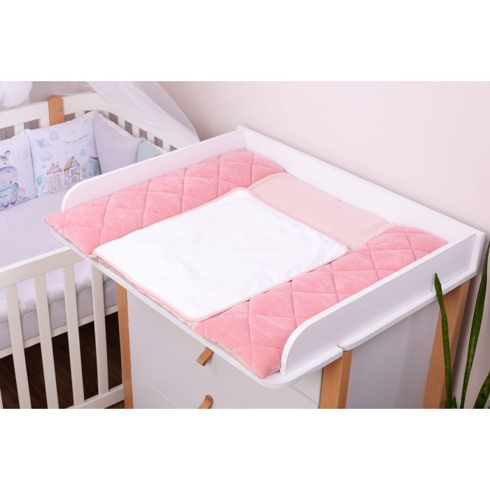 Пеленальный матрасик Верес Velour Powdery 72х80 см (429.9) изображение 3