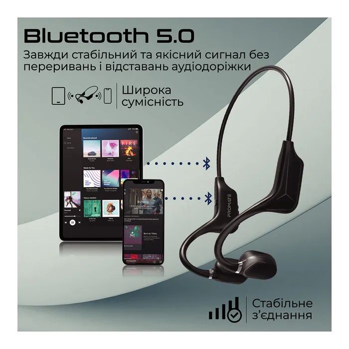 Наушники Promate Ripple Blue (ripple.blue) изображение 6
