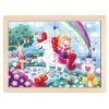 Пазл Hape Единороги с раскраской (E1642) изображение 2