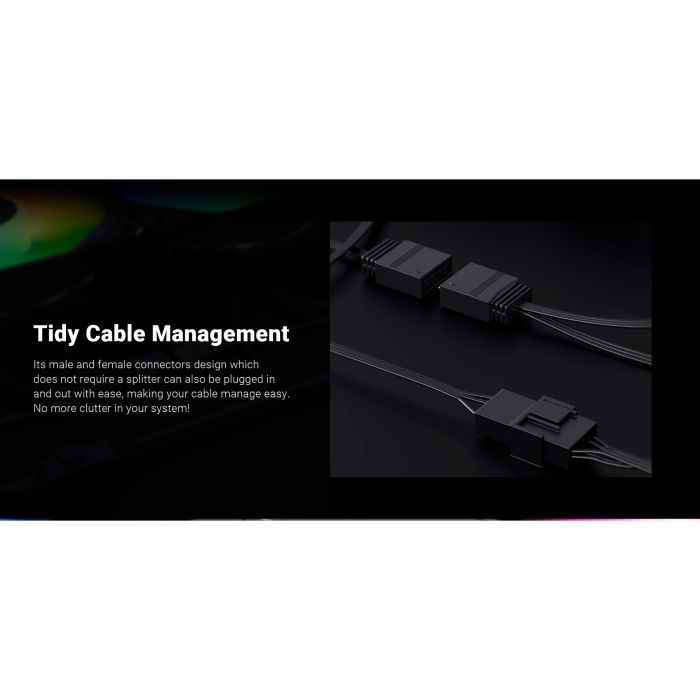 Кулер до корпусу ID-Cooling Вентилятор ID-Cooling TF-12025 Pro ARGB (TF-12025-PRO-ARGB) зображення 11