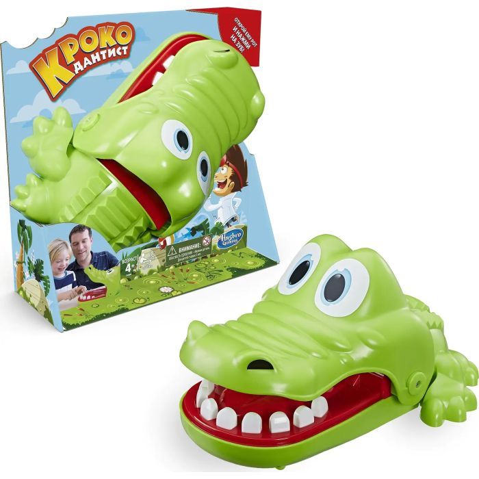 Настольная игра Hasbro Кроко Дантист (E4898) изображение 4