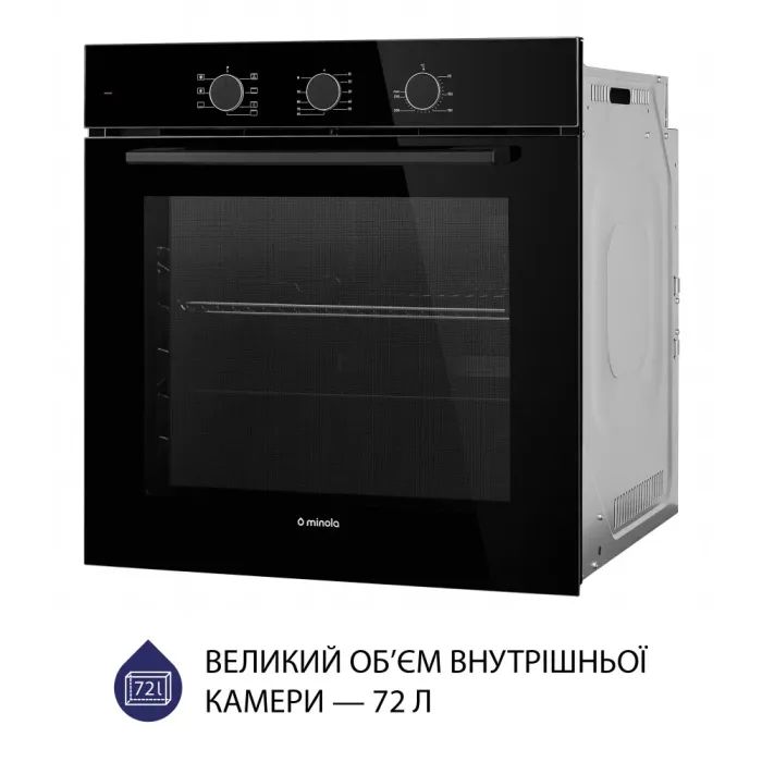 Духова шафа Minola EO 675 WH зображення 4