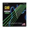 Струны для гитары DR Strings NEON Green Electric - Medium (10-46) (NGE-10)