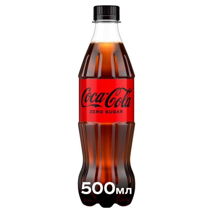 Напиток Coca-Cola Zero Безалкогольный сильногазированный Без сахара 500 мл (5449000131836)