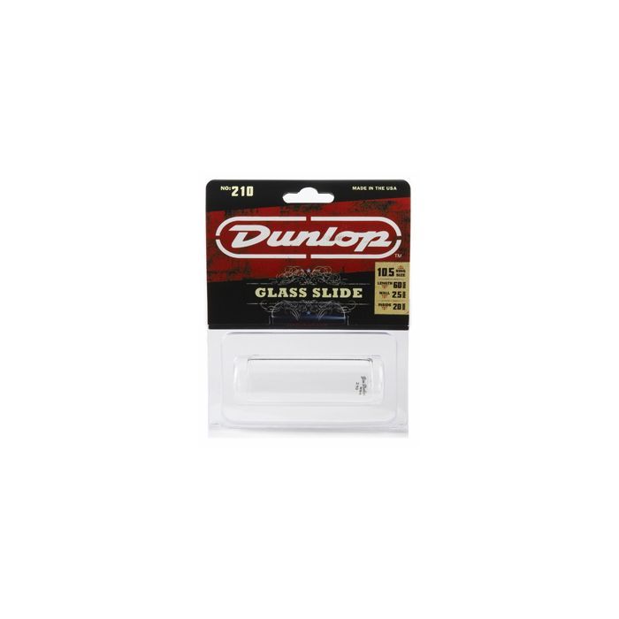 Слайдер для гітари Jim Dunlop Medium Wall Medium Glass Slide (210) зображення 3