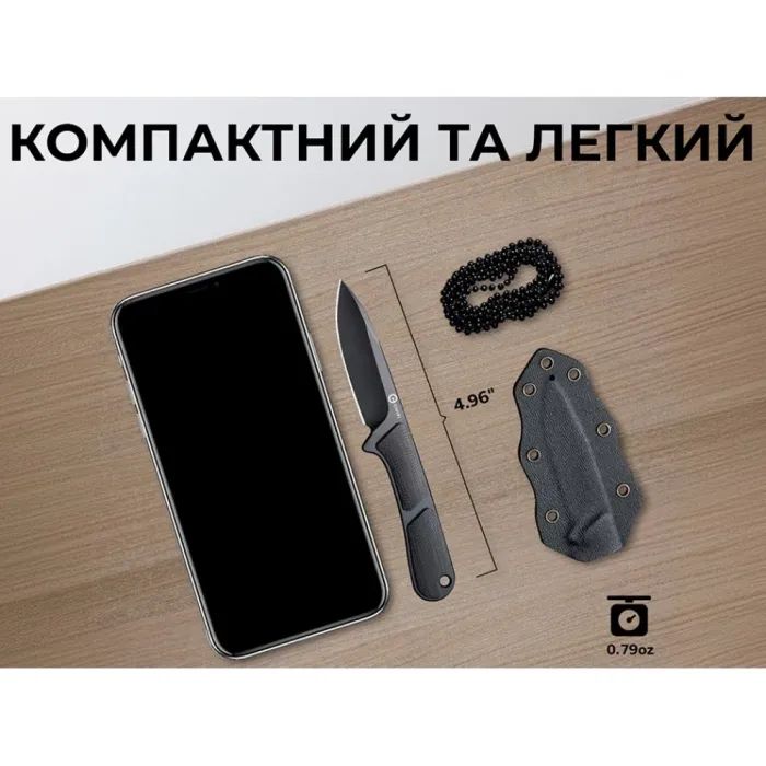 Нож Civivi Mini Elementum Fixed Blade G10 (C23010-1) изображение 10