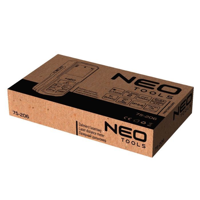 Дальномер Neo Tools 0.05100м, 2мм, 0.96кг (75-206) изображение 11