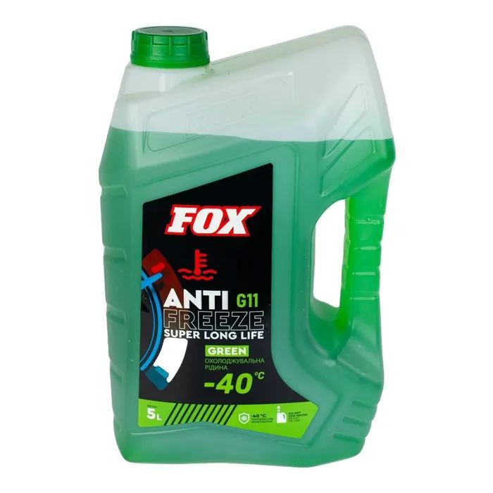 Антифриз Fox -40 Зелений 5 л