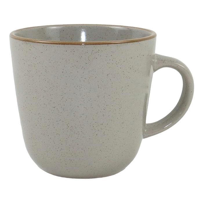 Чашка Ardesto Apulia, 450мл, кераміка, сірий (AR2945AG)