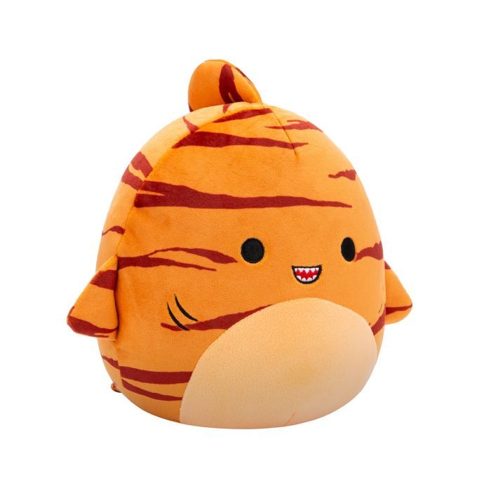 Мягкая игрушка Squishmallows Тигровая акула Джаггер 19 см (SQCR06597) изображение 6