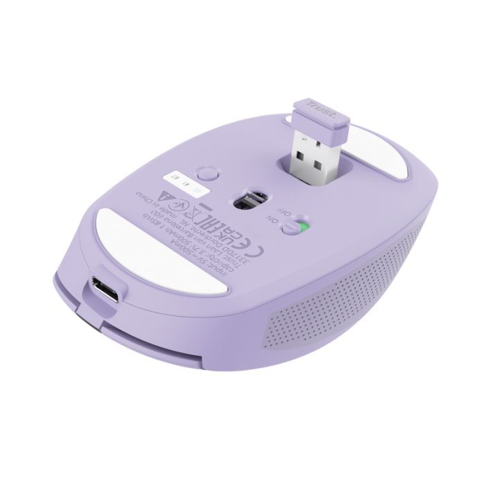Мышка Trust Ozaa Wireless Purple (25384) изображение 5