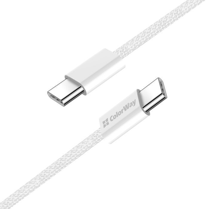 Дата кабель USB-C to USB-C 1.0m 60W 3.0А black ColorWay (CW-CBPDCC061-BK) зображення 4