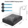 Зарядное устройство Choetech 6xUSB 68W Charing Station (6хUSB-A) 2xMicroUSB 2xLighting 2xUCB-C (Q3008-EU-BK) изображение 5