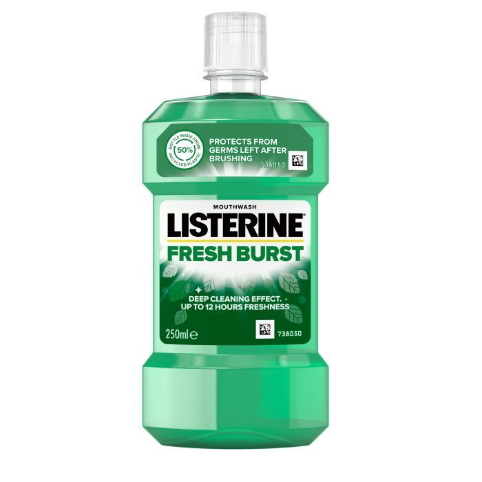 Ополаскиватель для полости рта Listerine Всплеск свежести 250 мл (5010123703431)