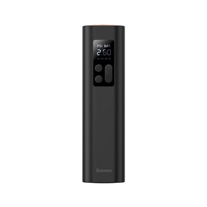 Автомобильный компрессор Baseus Super Mini Inflator Pump Black (CRCQ000001) изображение 2