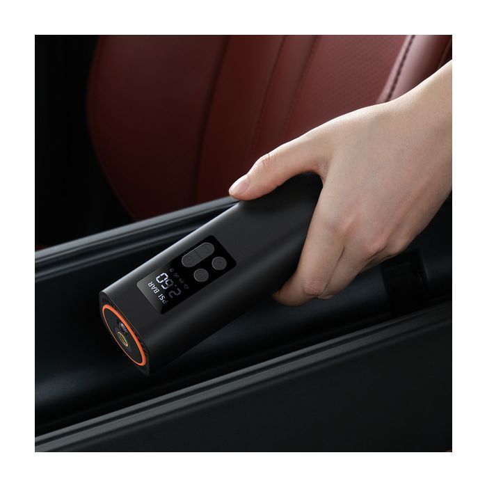 Автомобильный компрессор Baseus Super Mini Inflator Pump Black (CRCQ000001) изображение 5