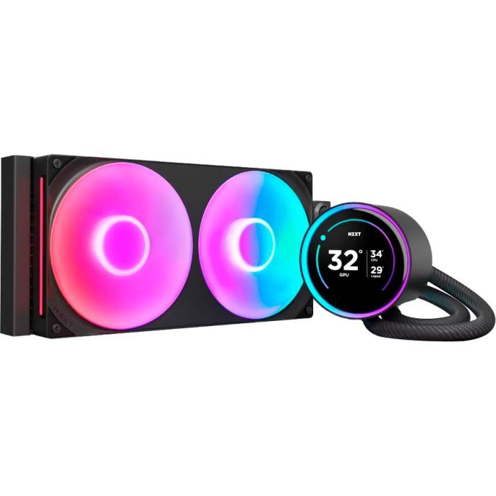 Система жидкостного охлаждения NZXT Kraken Elite RGB 280mm AIO (RL-KR28E-B2)