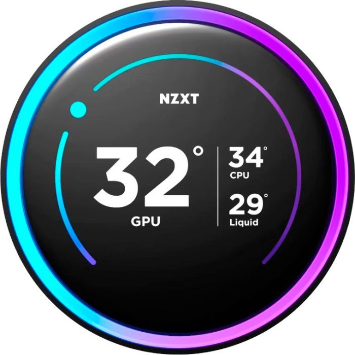Система жидкостного охлаждения NZXT Kraken Elite RGB 280mm AIO (RL-KR28E-B2) изображение 3